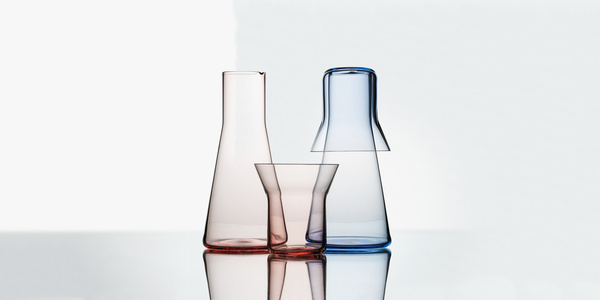 Carafe and water glass Ona