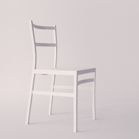 Biela stolička